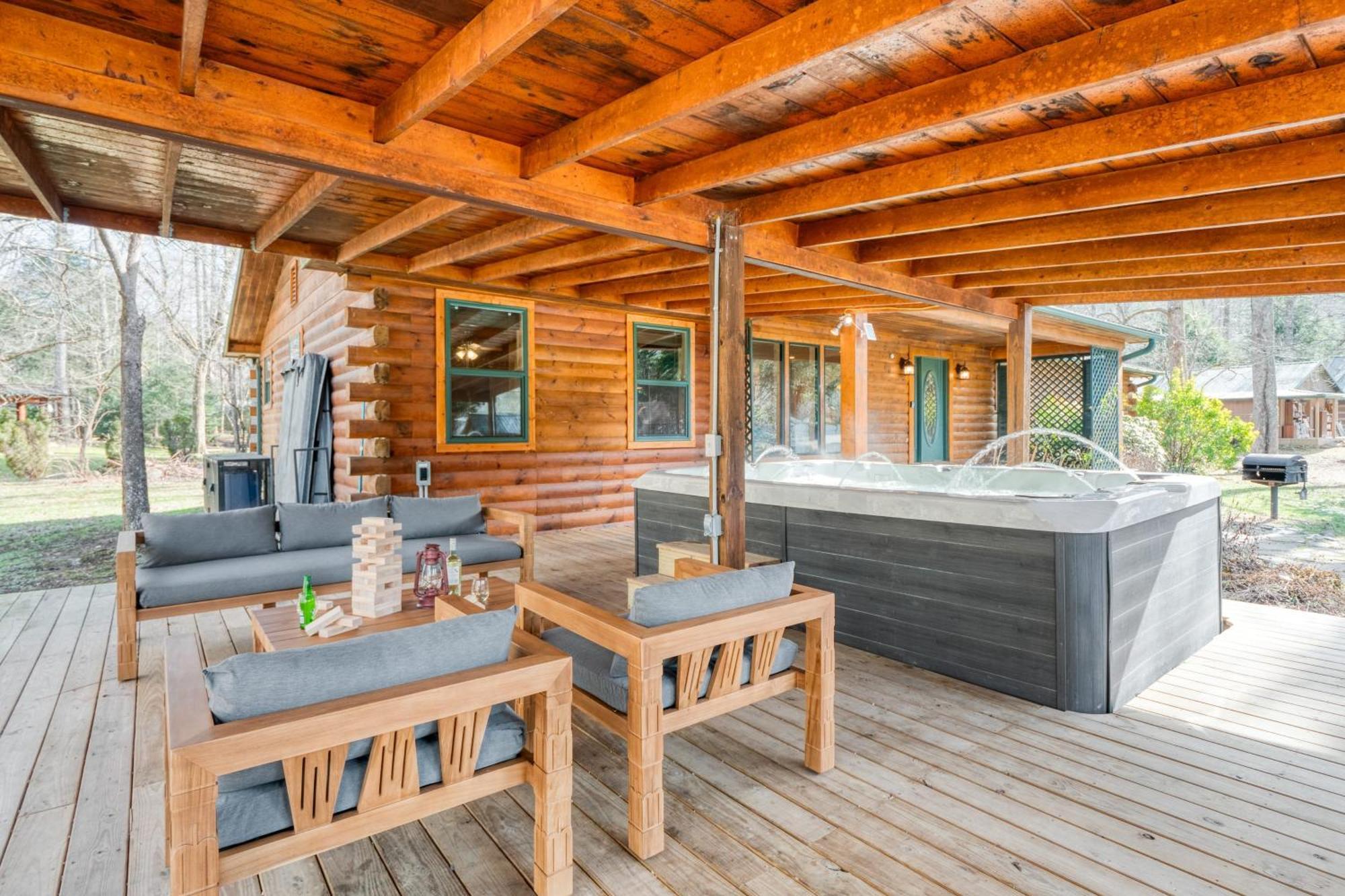 גטלינבורג Sugar Cove By Avantstay Cabin By The River W Hot Tub Pool Table Guest House מראה חיצוני תמונה